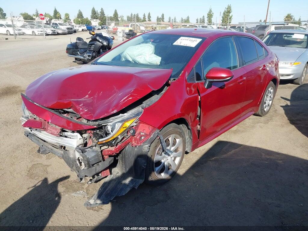 5YFEPMAE1NP278776 2022 TOYOTA COROLLA photo no. 2