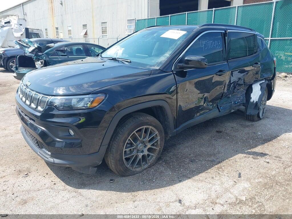 3C4NJDFB3NT206748 2022 JEEP COMPASS photo no. 2