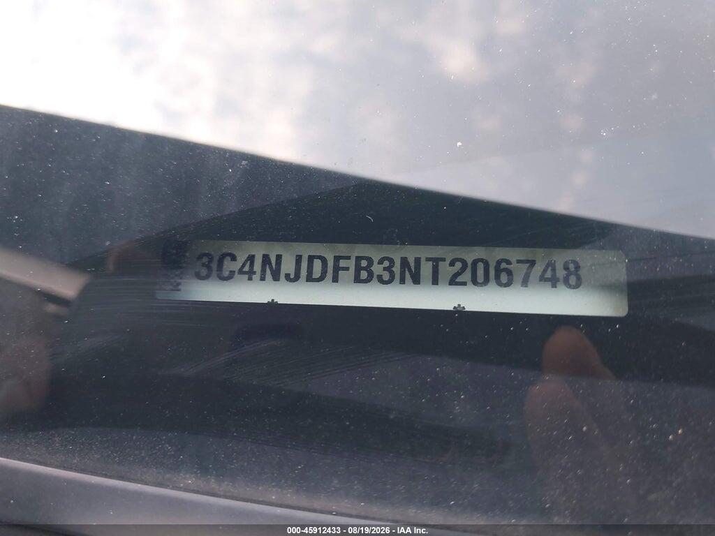 3C4NJDFB3NT206748 2022 JEEP COMPASS photo no. 9