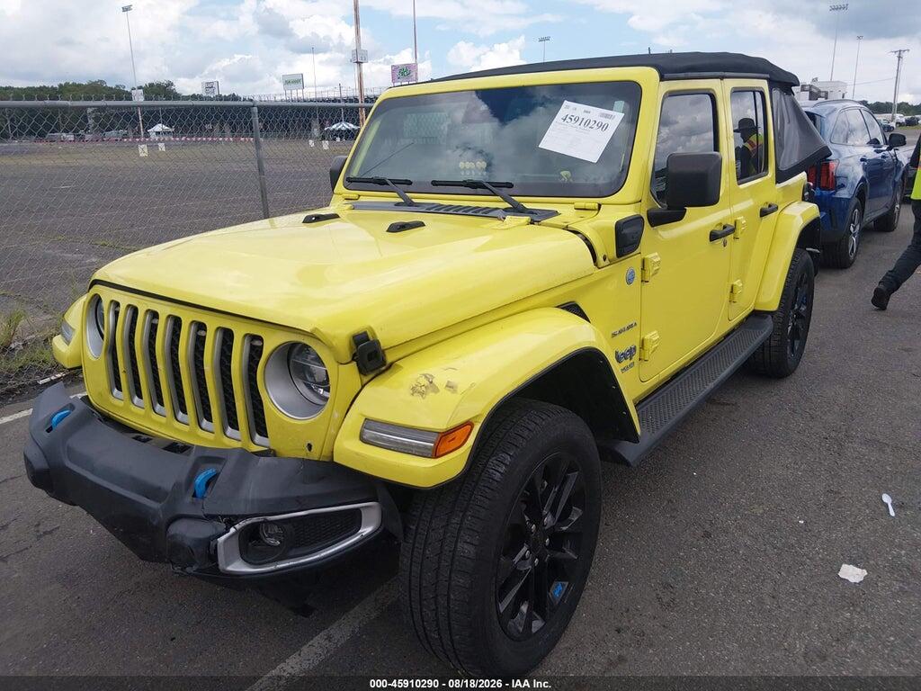 1C4JJXP66NW223314 2022 JEEP WRANGLER 4XE photo no. 2