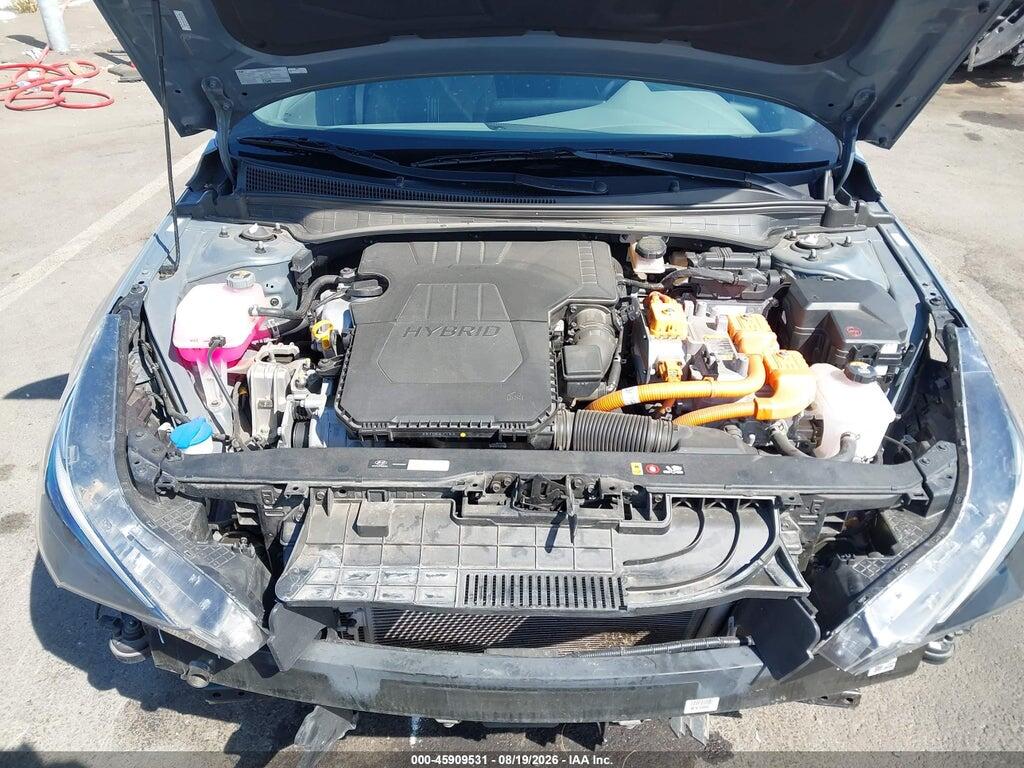 KMHLM4AJXNU031896 2022 HYUNDAI ELANTRA HYBRID photo no. 10
