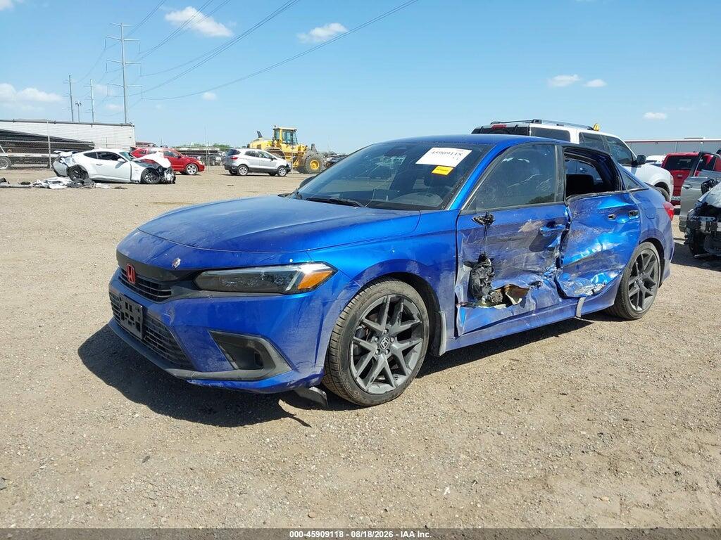 2HGFE2F55NH538501 2022 HONDA CIVIC photo no. 2