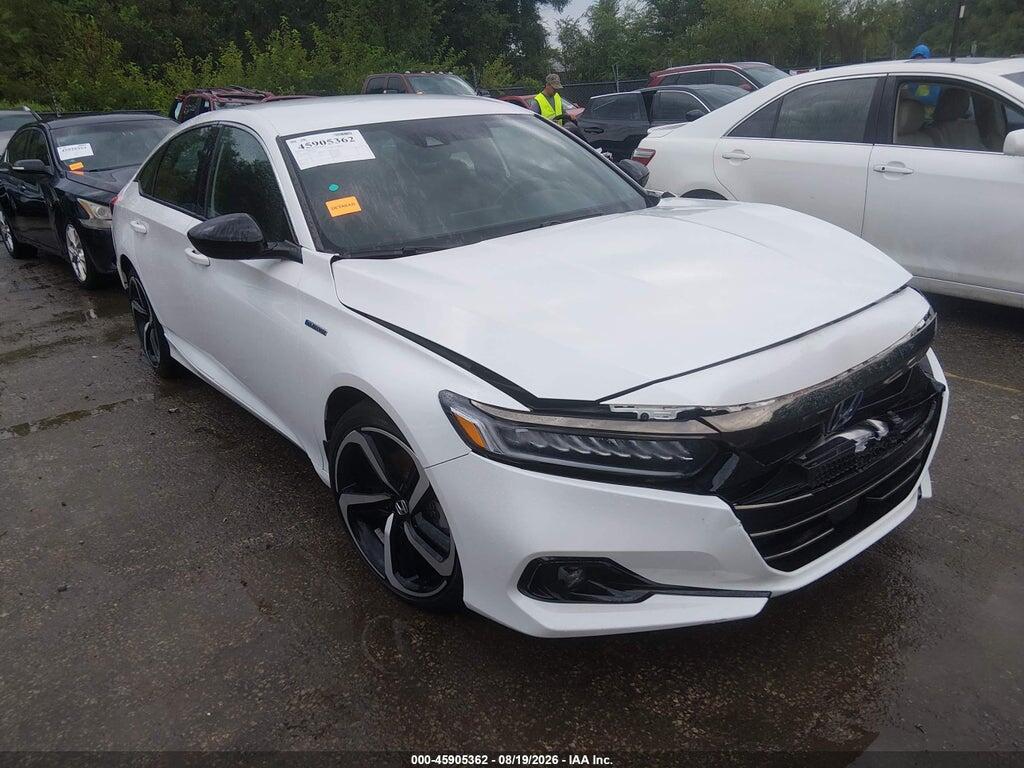 1HGCV3F21NA038915 2022 HONDA ACCORD HYBRID photo no. 1