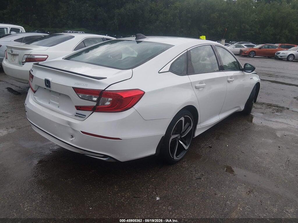 1HGCV3F21NA038915 2022 HONDA ACCORD HYBRID photo no. 4