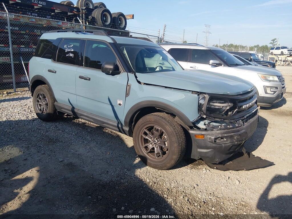 3FMCR9B69NRD97140 2022 FORD BRONCO SPORT photo no. 1