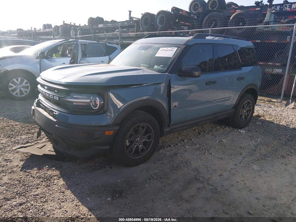 3FMCR9B69NRD97140 2022 FORD BRONCO SPORT photo no. 2