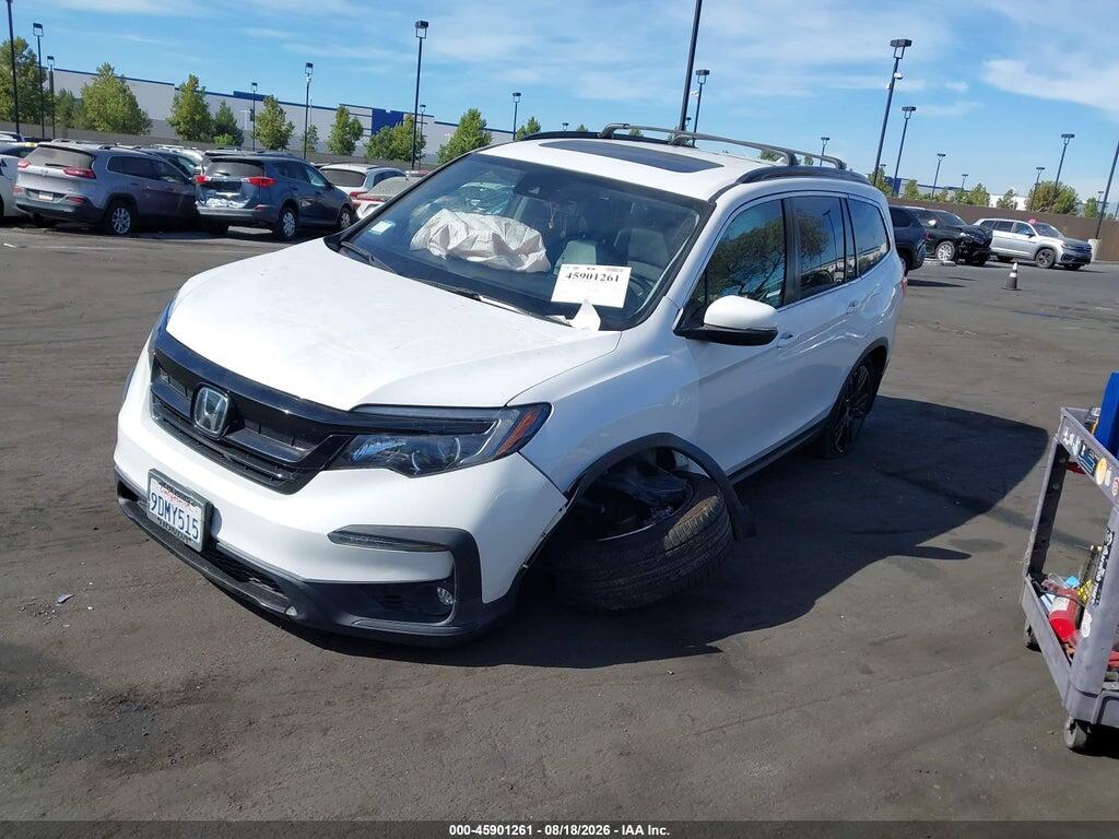 5FNYF5H28NB034183 2022 HONDA PILOT photo no. 2