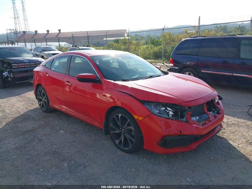 2HGFC2F80LH543165 2020 HONDA CIVIC photo no. 1