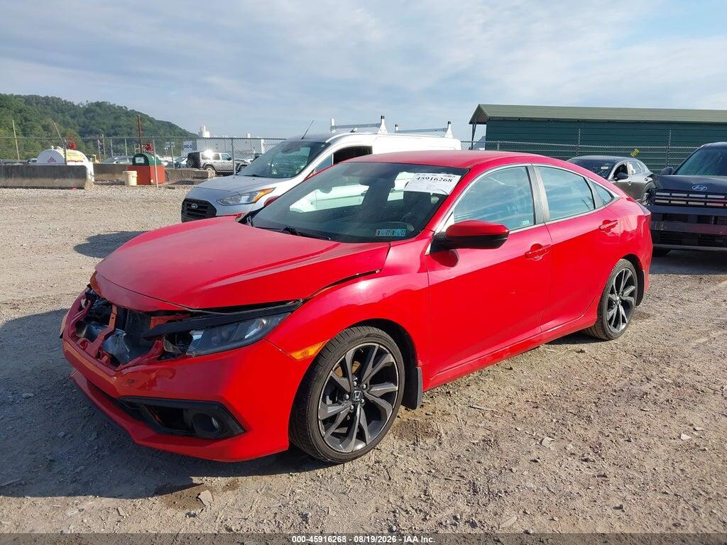 2HGFC2F80LH543165 2020 HONDA CIVIC photo no. 2