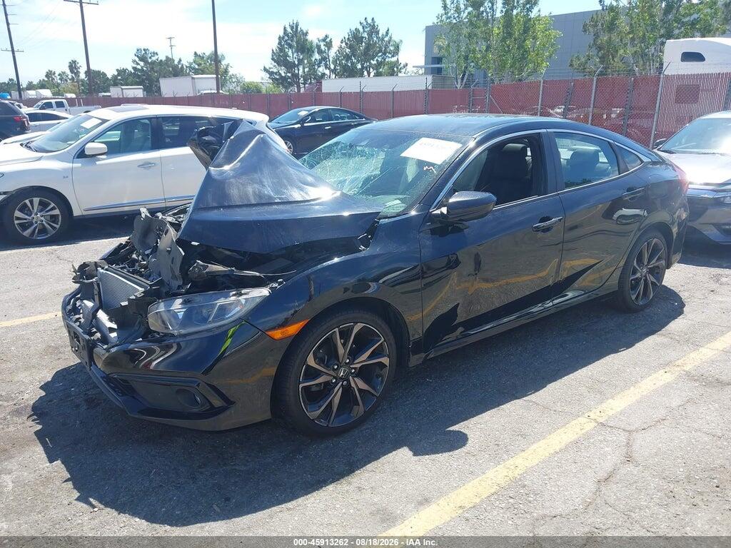19XFC2F80LE214394 2020 HONDA CIVIC photo no. 2