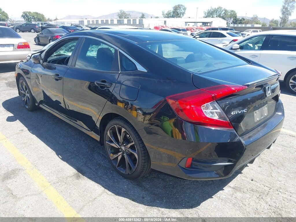 19XFC2F80LE214394 2020 HONDA CIVIC photo no. 3