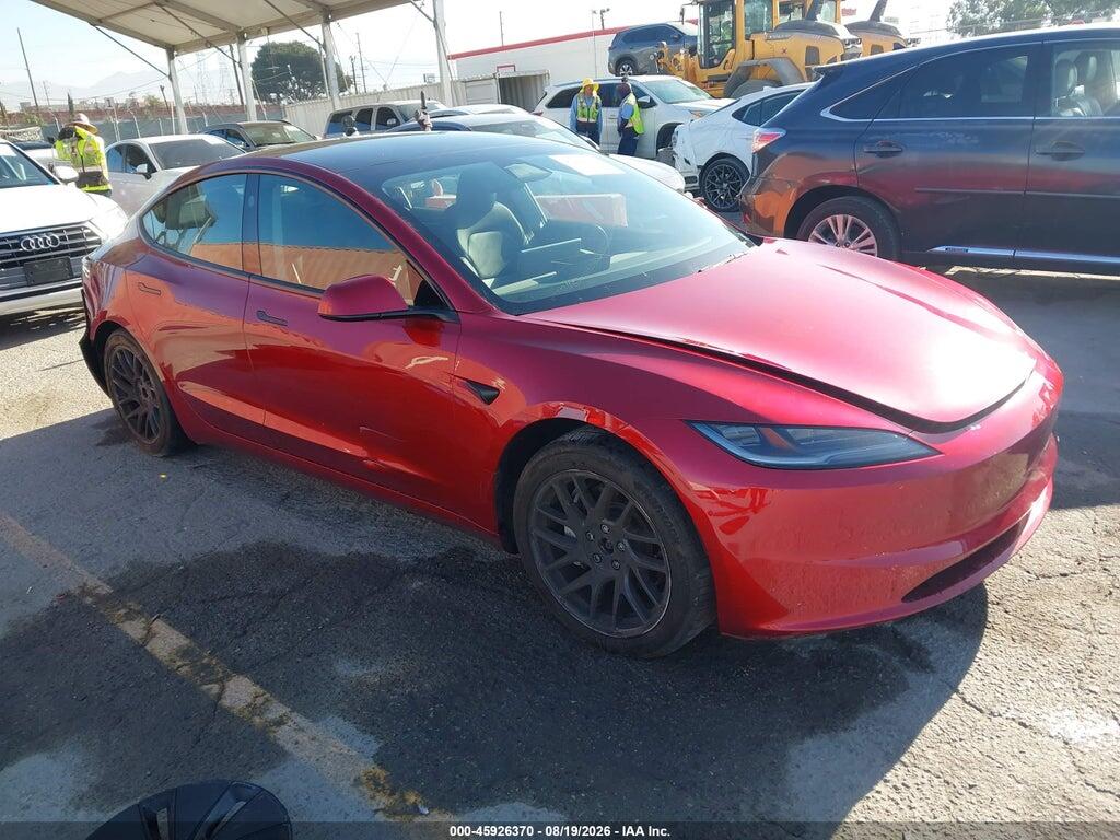 5YJ3E1EB7RF816216 2024 TESLA MODEL 3 photo no. 1