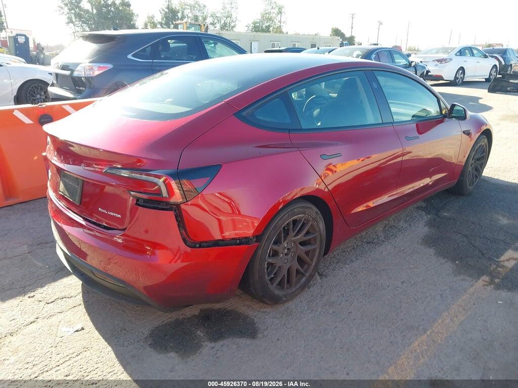 5YJ3E1EB7RF816216 2024 TESLA MODEL 3 photo no. 4