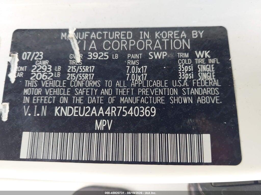 KNDEU2AA4R7540369 2024 KIA SELTOS photo no. 9