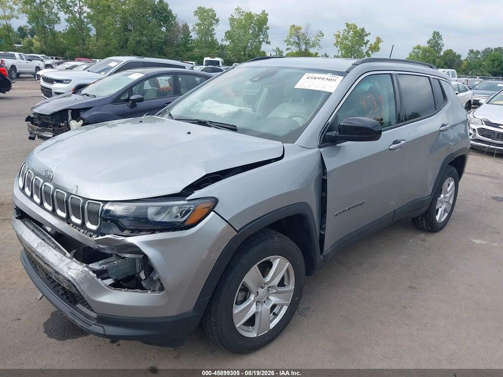 3C4NJDBB8NT105999 2022 JEEP COMPASS photo no. 2