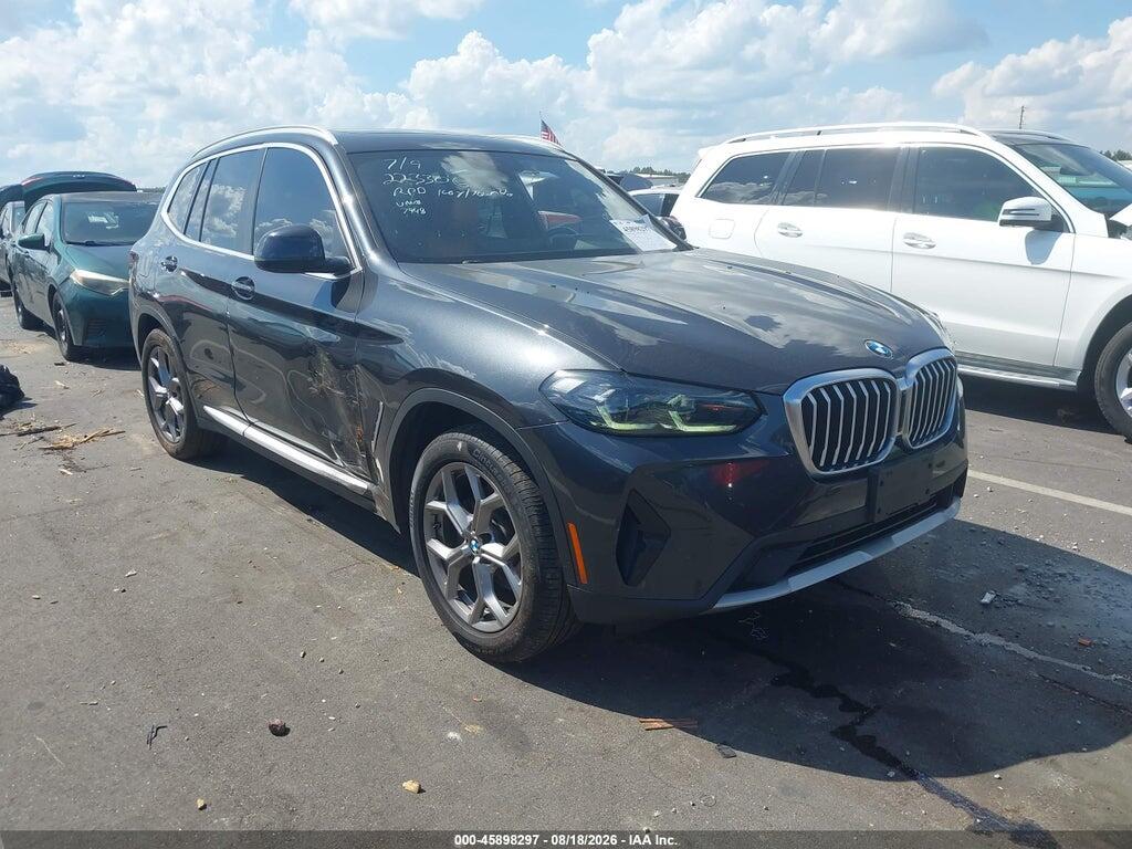 2022 BMW X3 5UX43DP05N9J97948