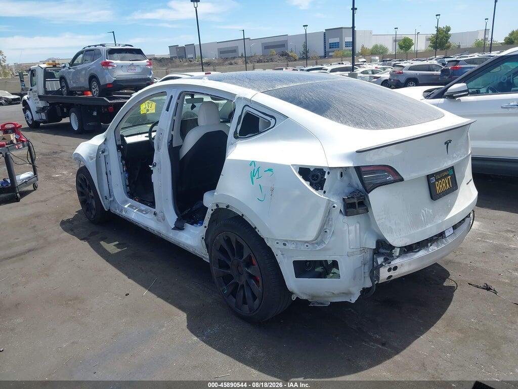7SAYGDEE9NF445763 2022 TESLA MODEL Y photo no. 3