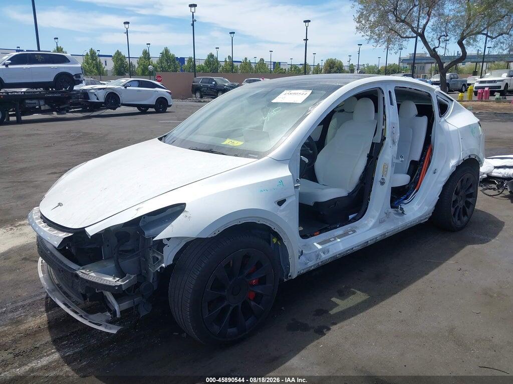 7SAYGDEE9NF445763 2022 TESLA MODEL Y photo no. 6