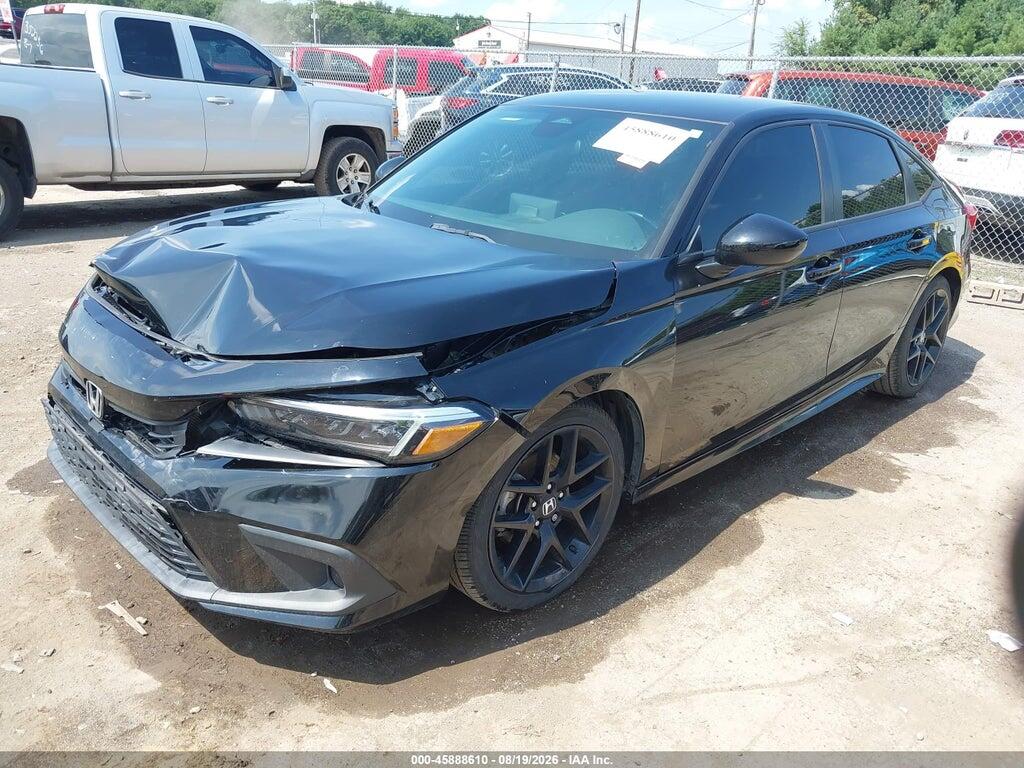 2HGFE2F53NH507683 2022 HONDA CIVIC photo no. 2