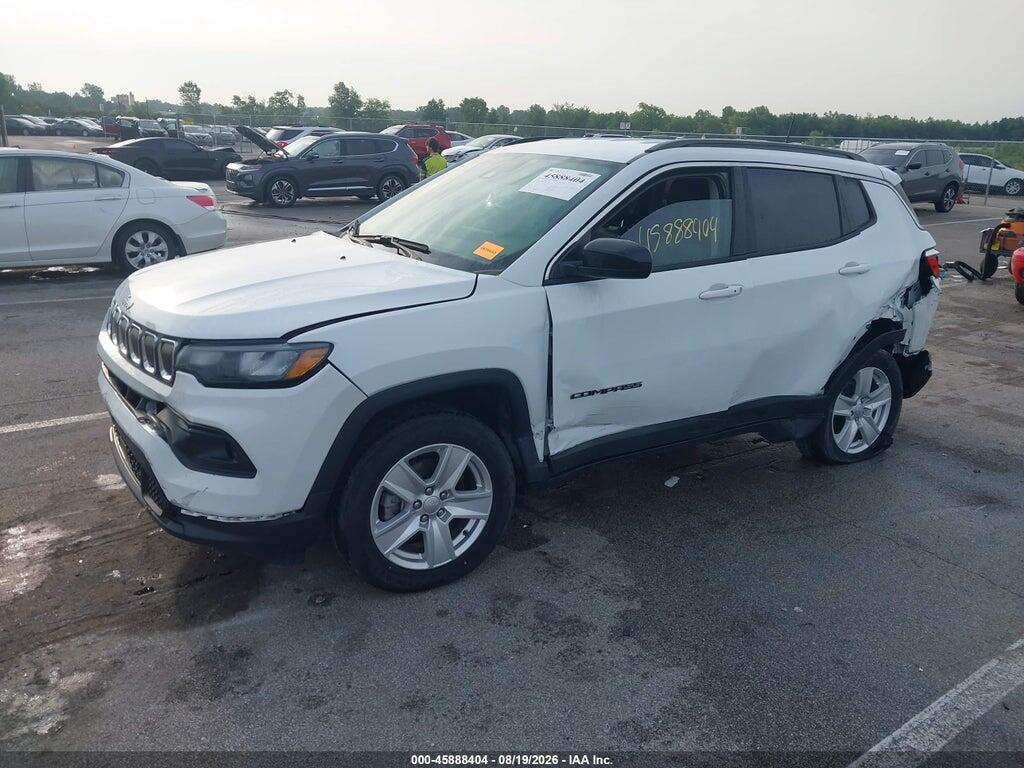 3C4NJDBB1NT203661 2022 JEEP COMPASS photo no. 2
