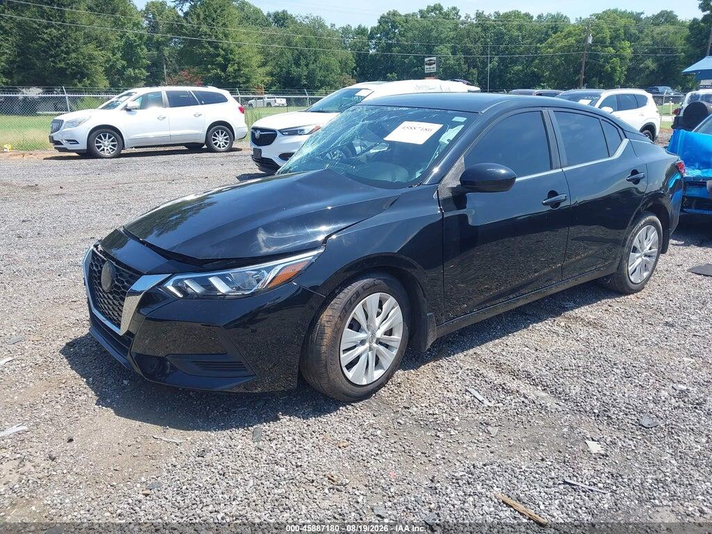 3N1AB8BV9NY210876 2022 NISSAN SENTRA photo no. 2