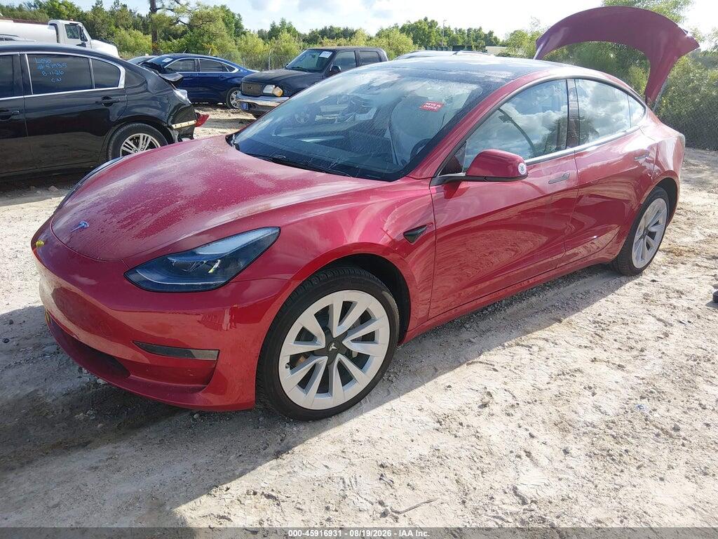 5YJ3E1EA2PF461458 2023 TESLA MODEL 3 photo no. 2