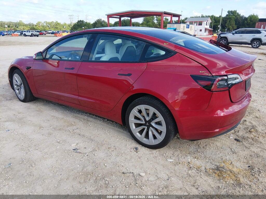 5YJ3E1EA2PF461458 2023 TESLA MODEL 3 photo no. 3