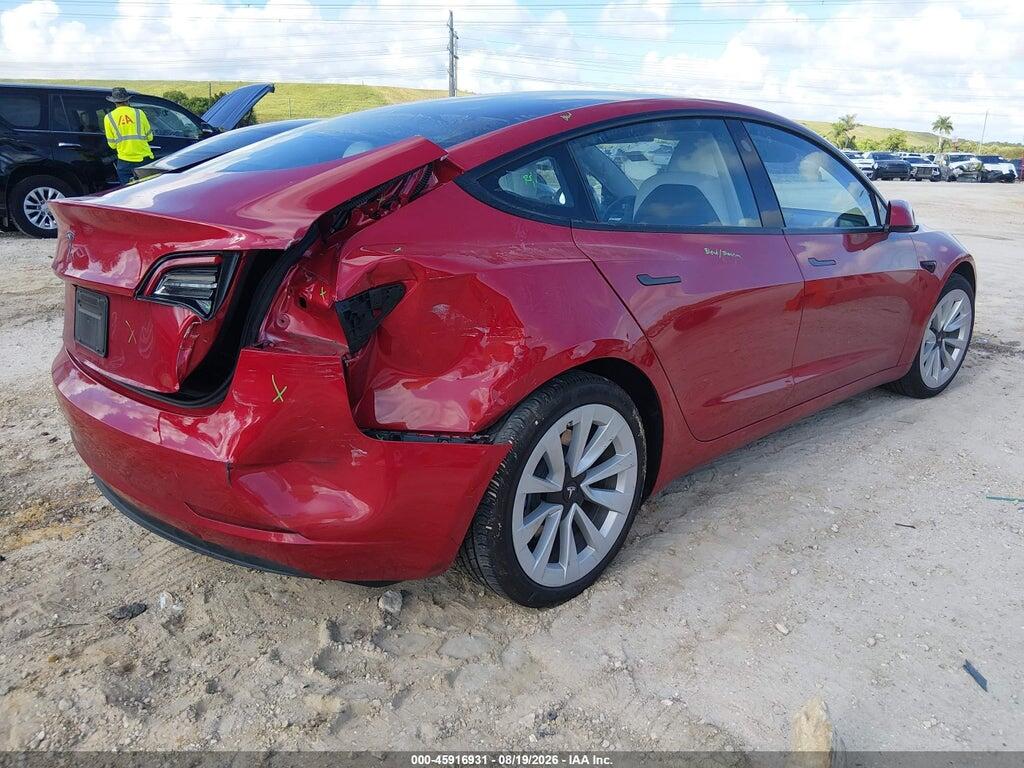 5YJ3E1EA2PF461458 2023 TESLA MODEL 3 photo no. 4
