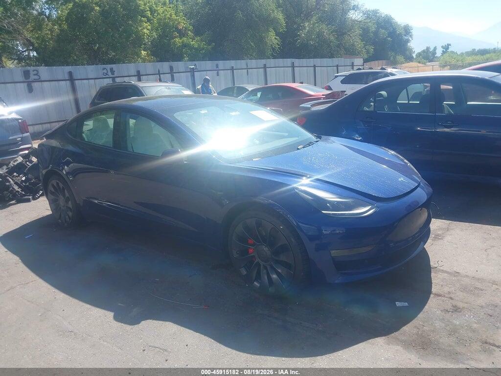 5YJ3E1ECXPF627761 2023 TESLA MODEL 3 photo no. 1