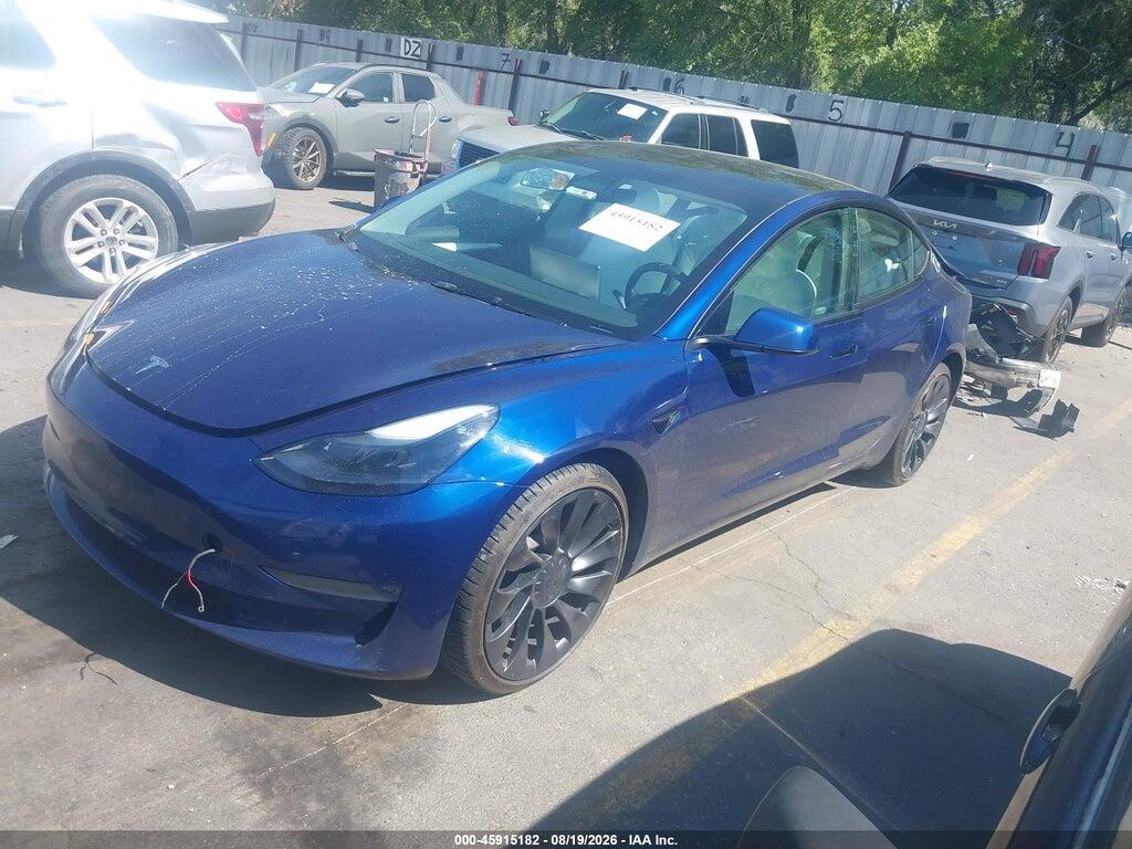 5YJ3E1ECXPF627761 2023 TESLA MODEL 3 photo no. 2