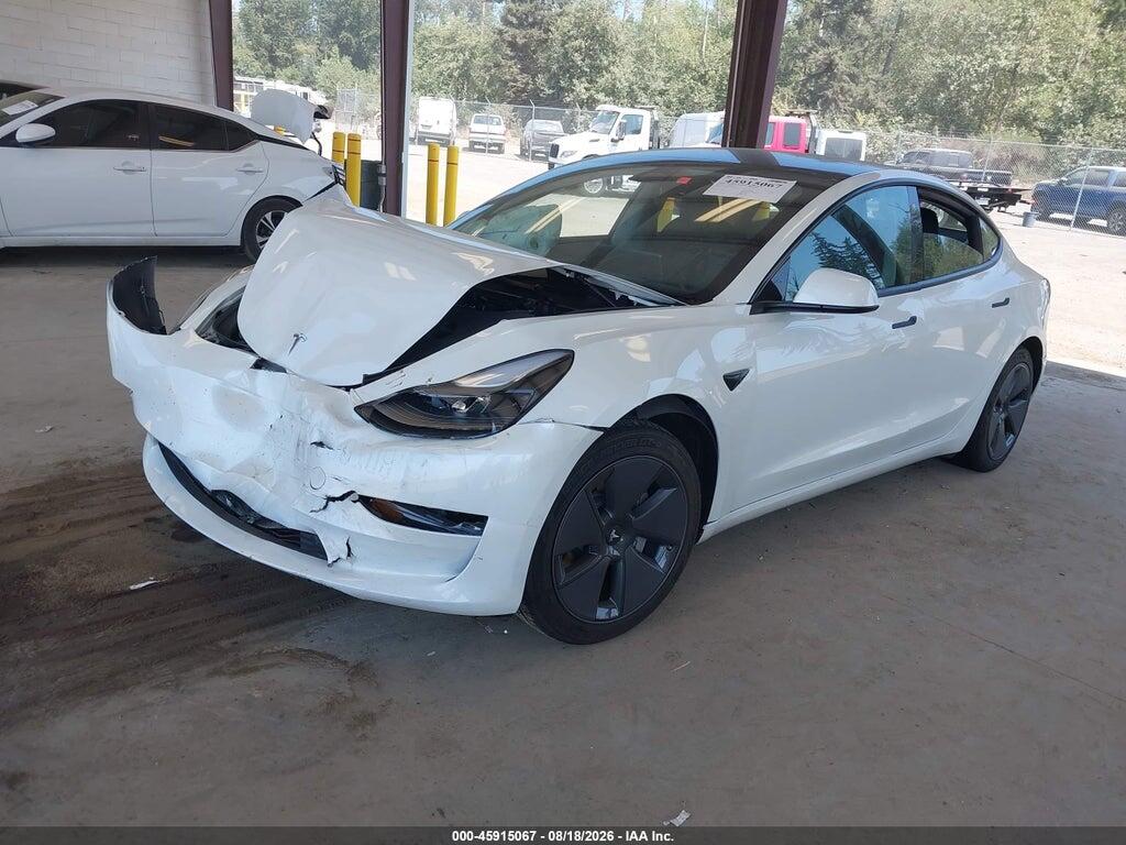5YJ3E1EA4PF475474 2023 TESLA MODEL 3 photo no. 2