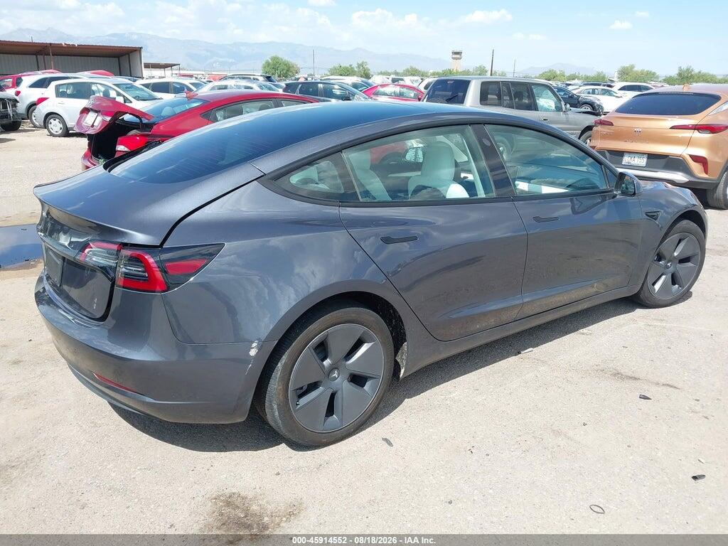 5YJ3E1EAXPF712873 2023 TESLA MODEL 3 photo no. 4