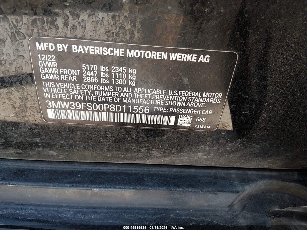 3MW39FS00P8D11556 2023 BMW 330E photo no. 9