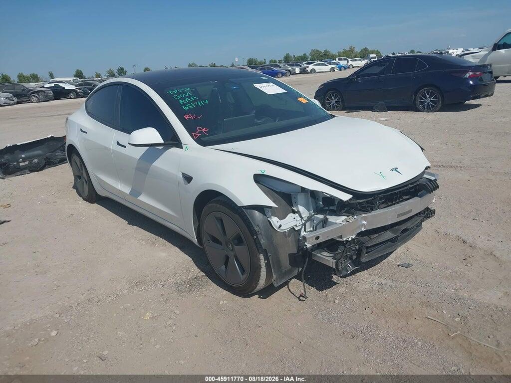 5YJ3E1EA1PF651414 2023 TESLA MODEL 3 photo no. 1