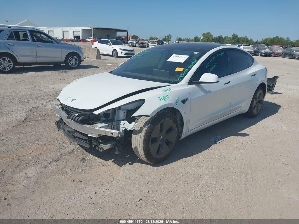 5YJ3E1EA1PF651414 2023 TESLA MODEL 3 photo no. 2