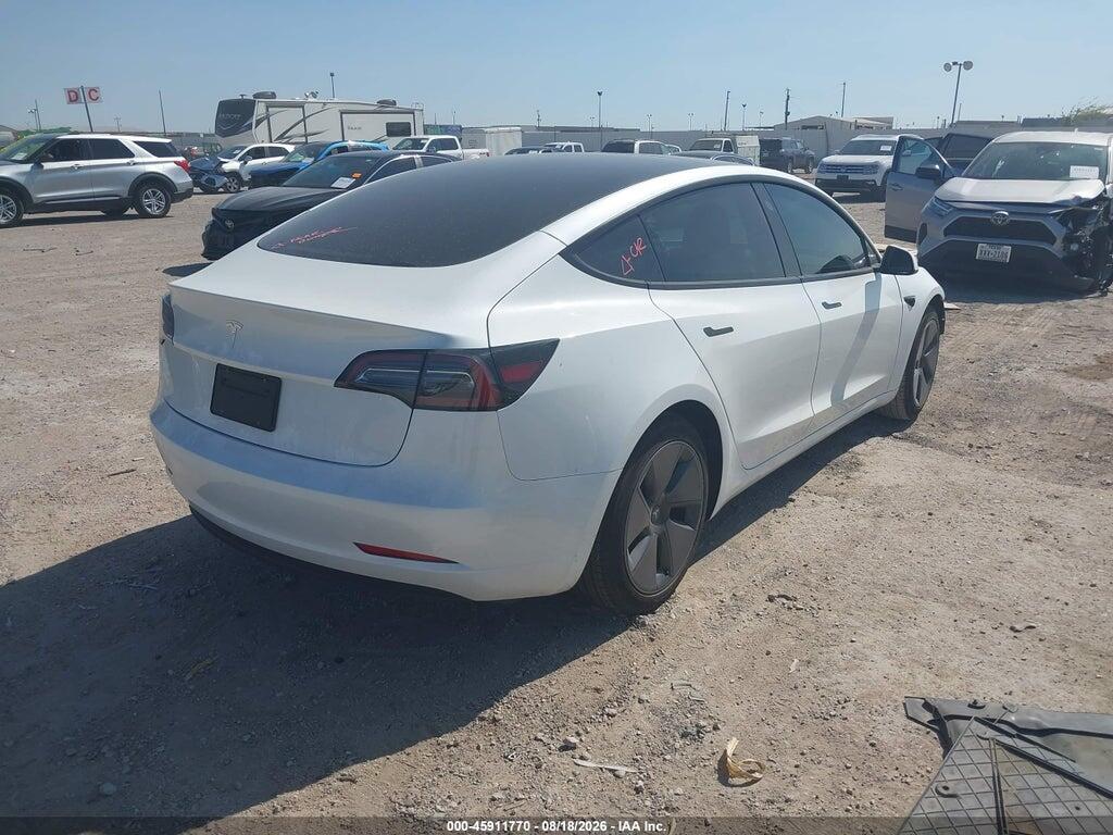 5YJ3E1EA1PF651414 2023 TESLA MODEL 3 photo no. 4