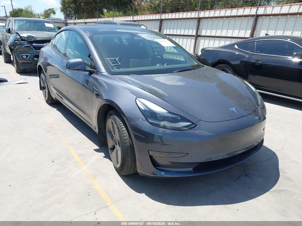 5YJ3E1EA1PF700191 2023 TESLA MODEL 3 photo no. 1
