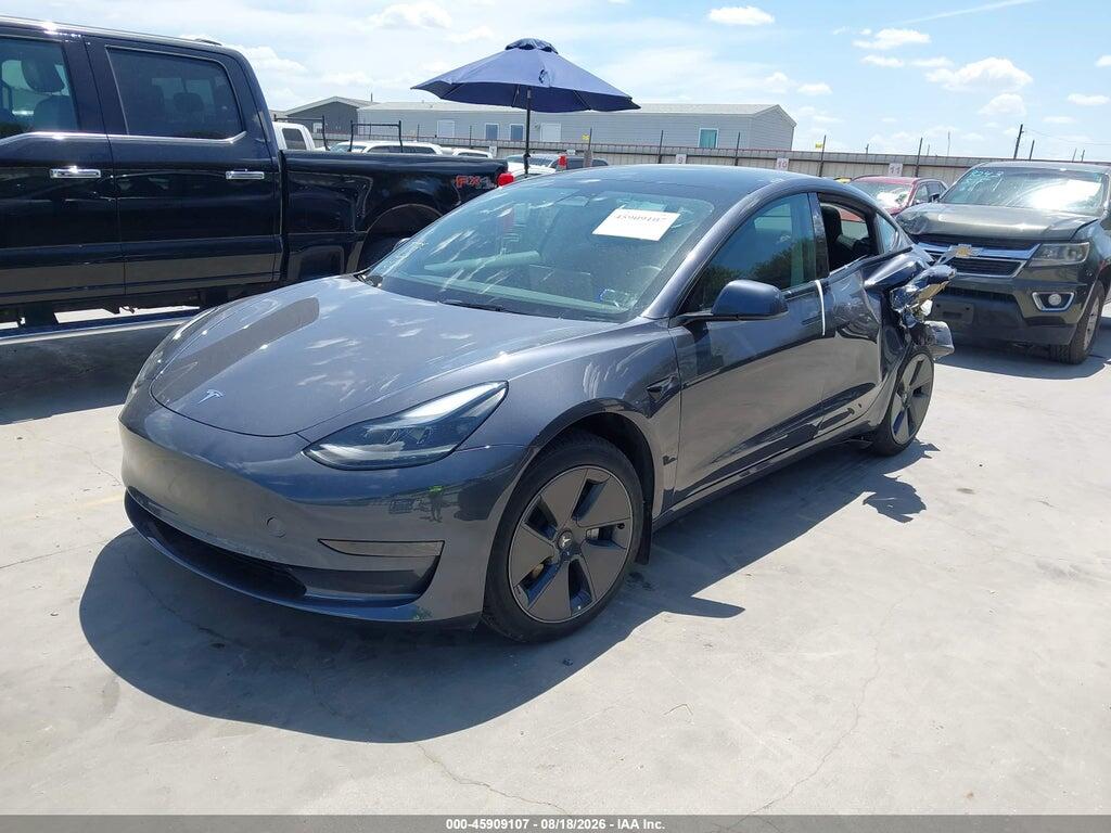 5YJ3E1EA1PF700191 2023 TESLA MODEL 3 photo no. 2