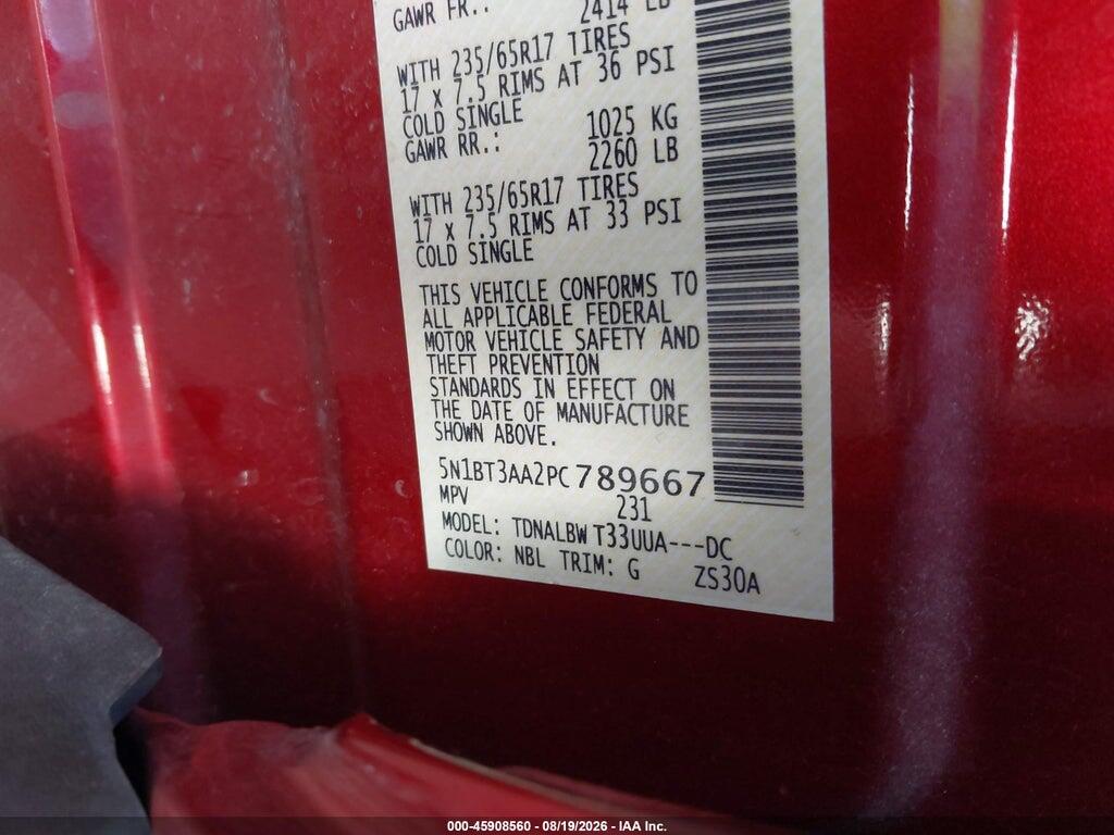 5N1BT3AA2PC789667 2023 NISSAN ROGUE photo no. 9