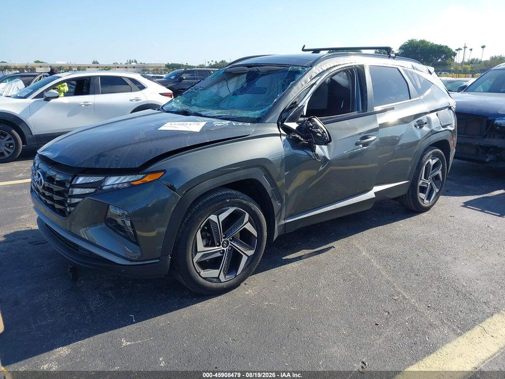 KM8JFCA14PU090182 2023 HYUNDAI TUCSON HYBRID photo no. 2