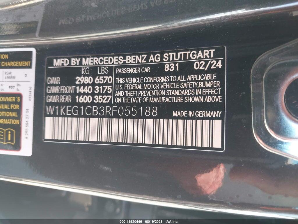 W1KEG1CB3RF055188 2024 MERCEDES-BENZ EQE 350 photo no. 9