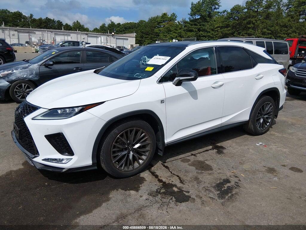 2T2YZMDA2NC355229 2022 LEXUS RX 350 photo no. 2