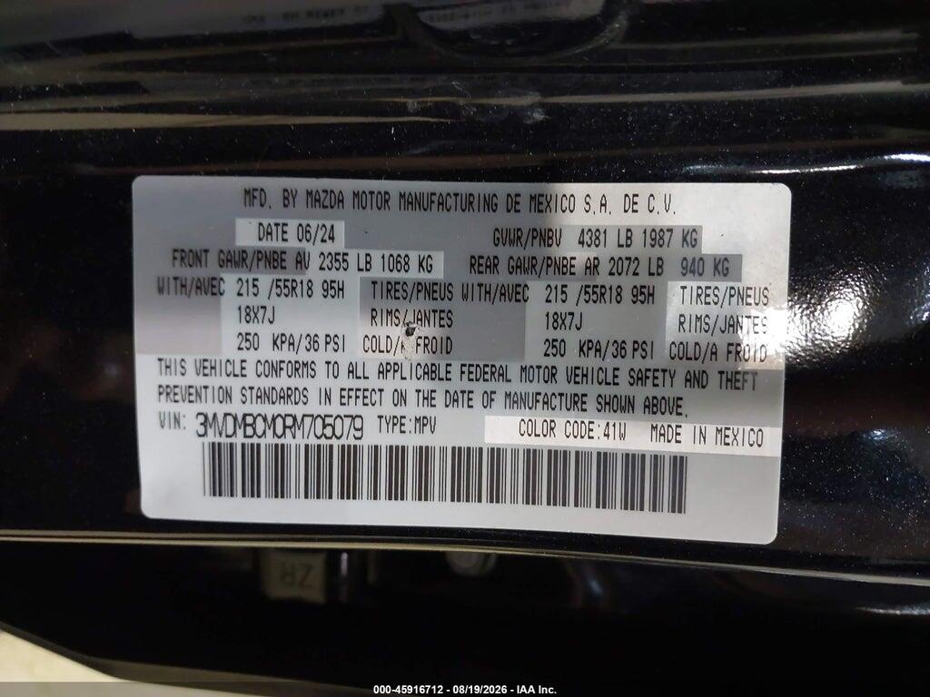 3MVDMBCM0RM705079 2024 MAZDA CX-30 photo no. 9