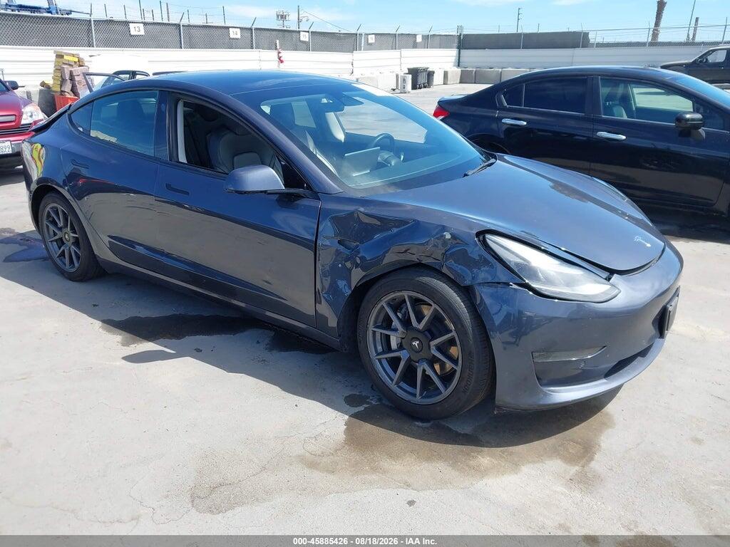 5YJ3E1EA6NF349081 2022 TESLA MODEL 3 photo no. 1