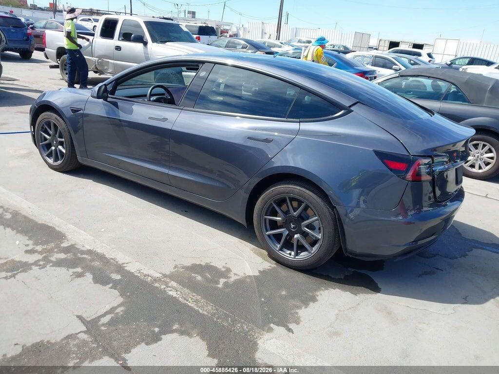 5YJ3E1EA6NF349081 2022 TESLA MODEL 3 photo no. 3