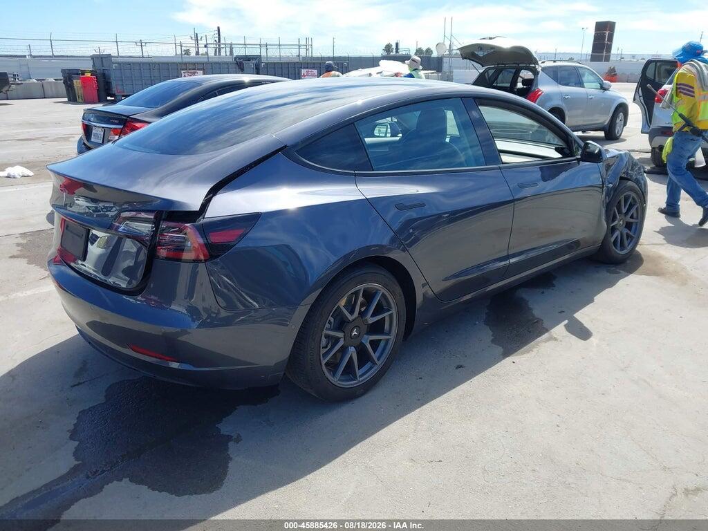 5YJ3E1EA6NF349081 2022 TESLA MODEL 3 photo no. 4