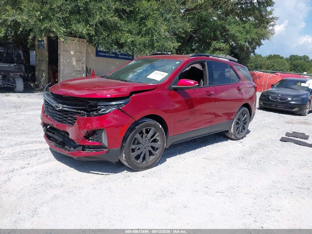 2GNAXMEVXN6138985 2022 CHEVROLET EQUINOX photo no. 2