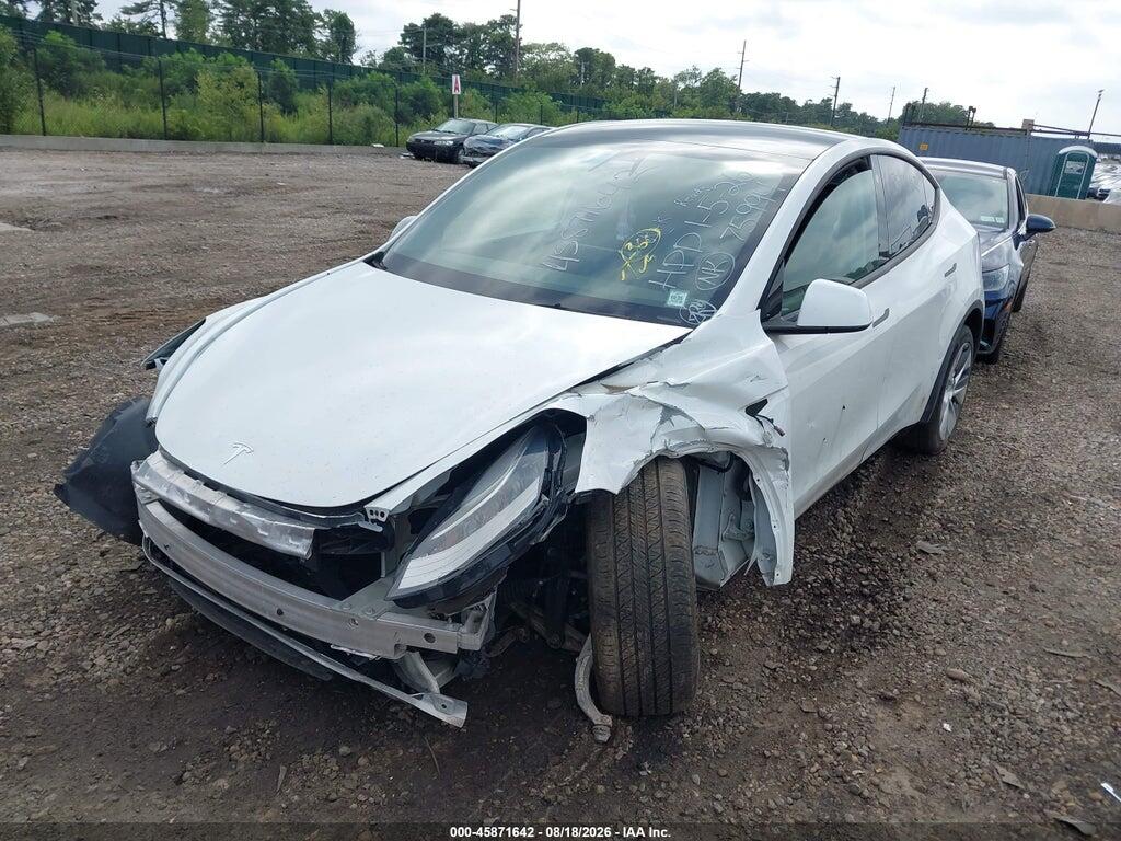 7SAYGDEE6NF375994 2022 TESLA MODEL Y photo no. 2