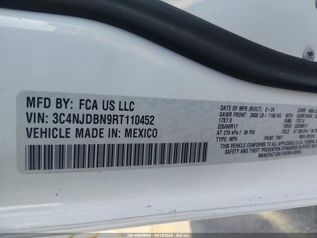 3C4NJDBN9RT110452 2024 JEEP COMPASS photo no. 9
