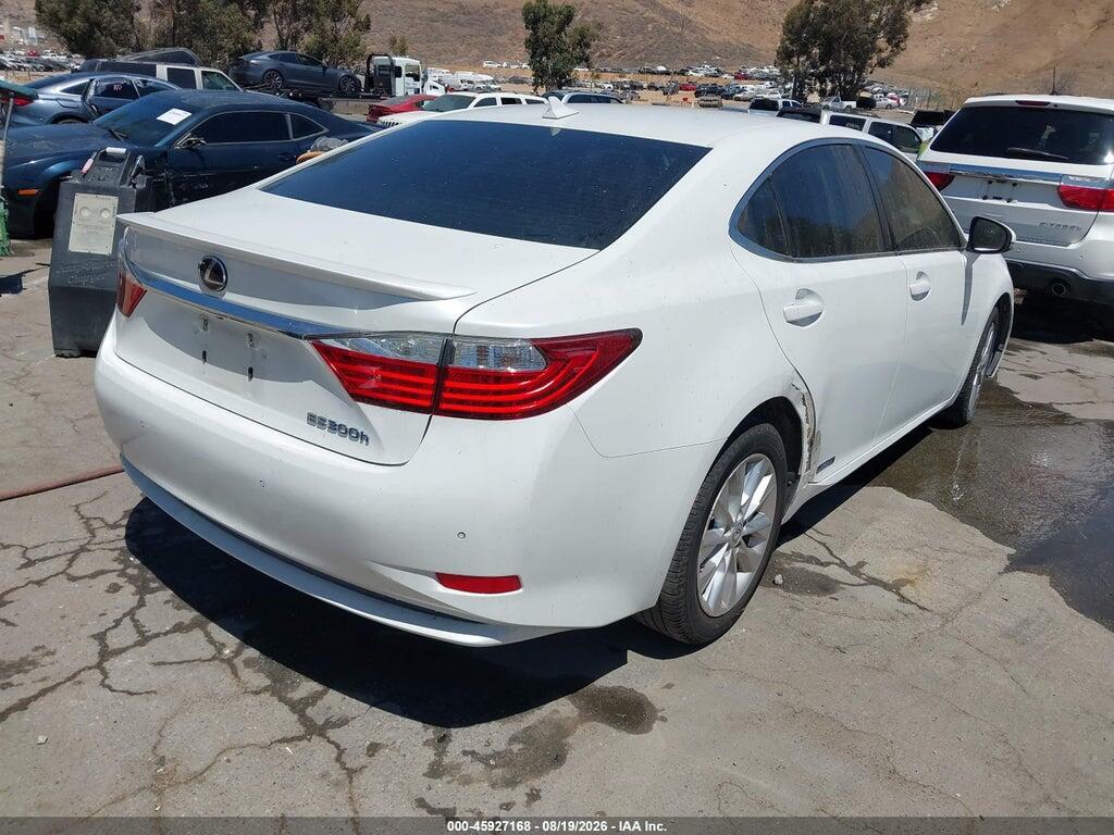 JTHBW1GG9D2004606 2013 LEXUS ES 300H photo no. 4